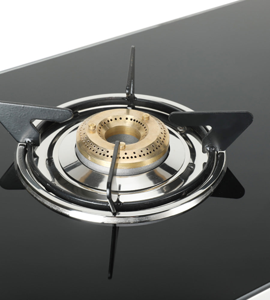 Hot Orbit 2 Burner Toughened Glass Cooktop