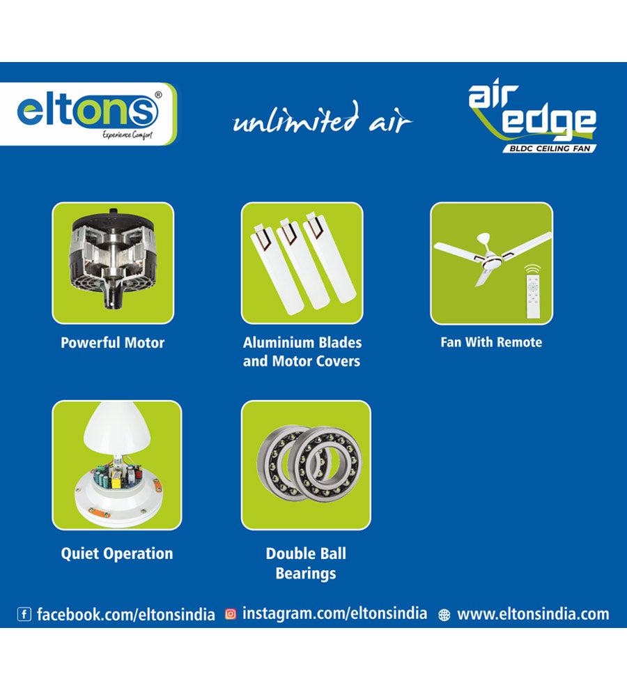 Air Edge BLDC Ceiling Fan with Remote