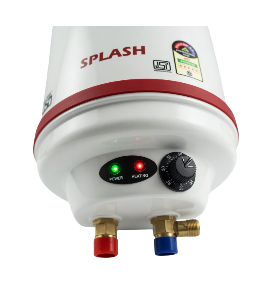 Splash SS Tank Storage Water Heater 3 Star, 2000 Watt 15L