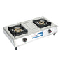 Super Delight 2 Burner Stainless Steel Body LPG Stove
